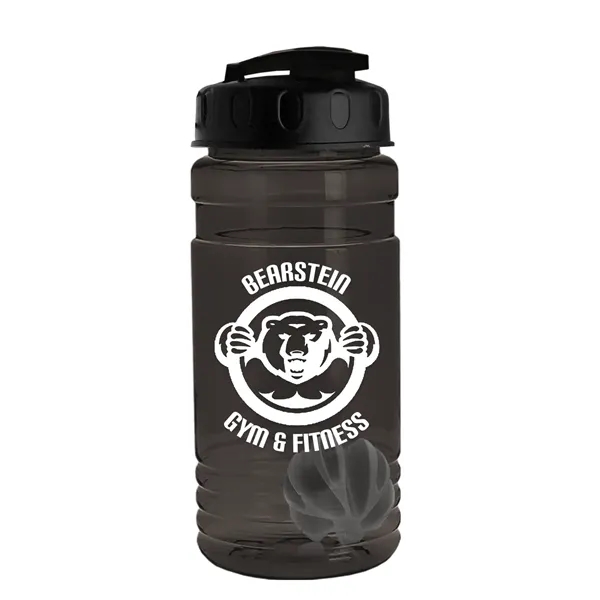 20 oz / 600ml Transparent Shaker Bottle with Mixing Ball and... from ASI 40480 Koozie Group