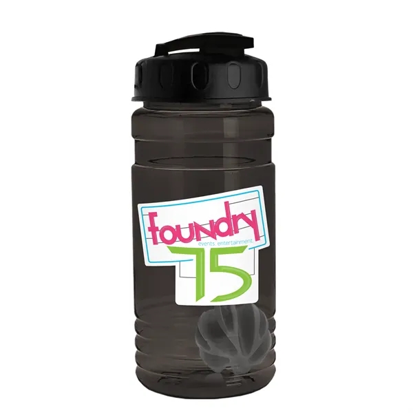 20 oz / 600ml Transparent Shaker Bottle with Mixing Ball and... from ASI 40480 Koozie Group
