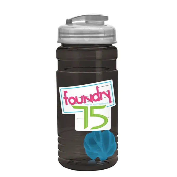 20 oz / 600ml Transparent Shaker Bottle with Mixing Ball and... from ASI 40480 Koozie Group