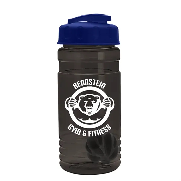 20 oz / 600ml Transparent Shaker Bottle with Mixing Ball and... from ASI 40480 Koozie Group