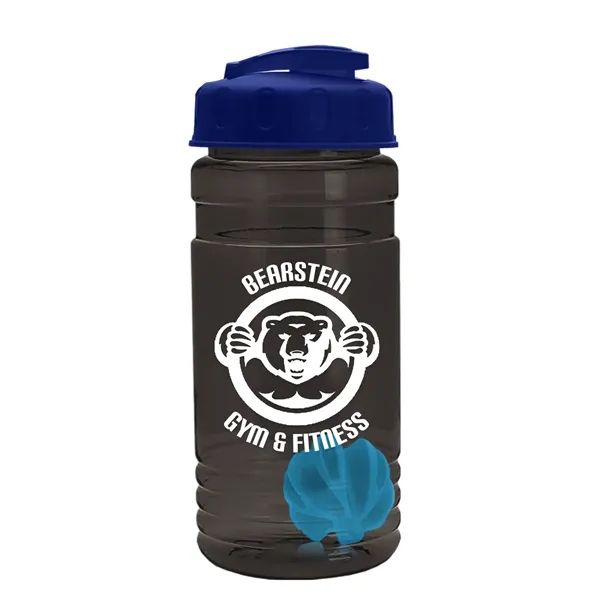 20 oz / 600ml Transparent Shaker Bottle with Mixing Ball and... from ASI 40480 Koozie Group