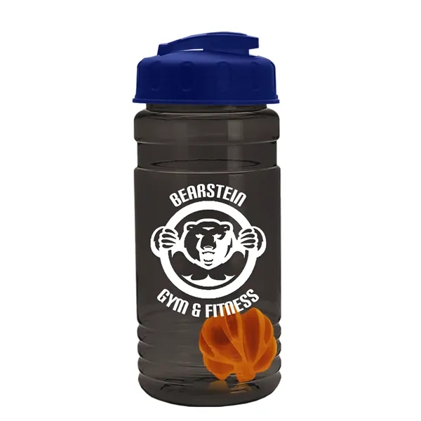 20 oz / 600ml Transparent Shaker Bottle with Mixing Ball and... from ASI 40480 Koozie Group
