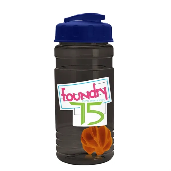 20 oz / 600ml Transparent Shaker Bottle with Mixing Ball and... from ASI 40480 Koozie Group
