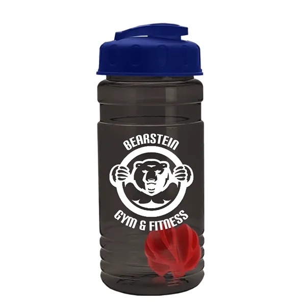 20 oz / 600ml Transparent Shaker Bottle with Mixing Ball and... from ASI 40480 Koozie Group