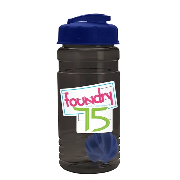 20 oz / 600ml Transparent Shaker Bottle with Mixing Ball and... from ASI 40480 Koozie Group