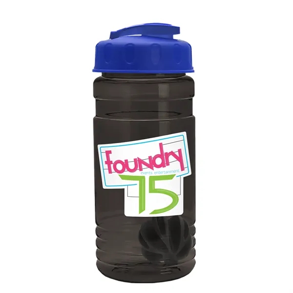 20 oz / 600ml Transparent Shaker Bottle with Mixing Ball and... from ASI 40480 Koozie Group
