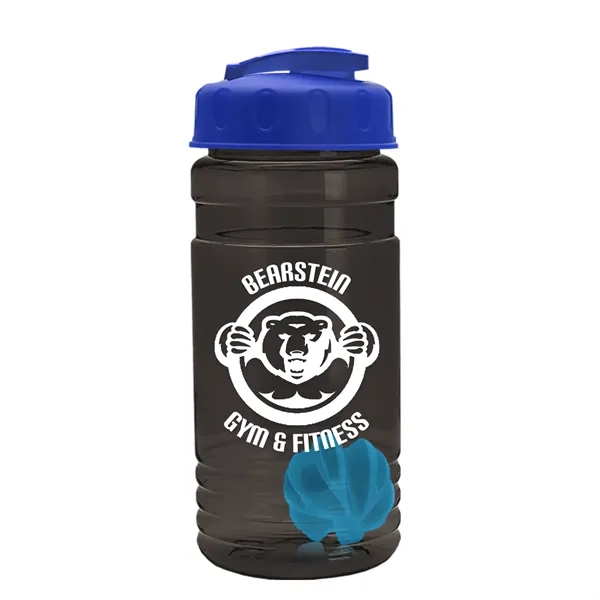 20 oz / 600ml Transparent Shaker Bottle with Mixing Ball and... from ASI 40480 Koozie Group
