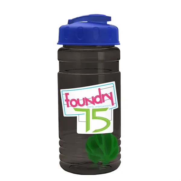 20 oz / 600ml Transparent Shaker Bottle with Mixing Ball and... from ASI 40480 Koozie Group