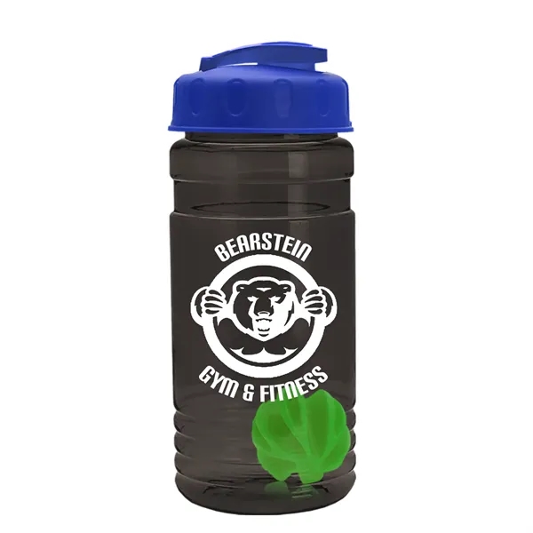 20 oz / 600ml Transparent Shaker Bottle with Mixing Ball and... from ASI 40480 Koozie Group