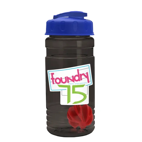 20 oz / 600ml Transparent Shaker Bottle with Mixing Ball and... from ASI 40480 Koozie Group