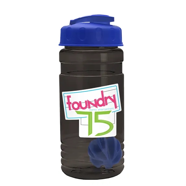 20 oz / 600ml Transparent Shaker Bottle with Mixing Ball and... from ASI 40480 Koozie Group