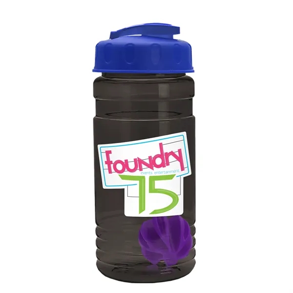 20 oz / 600ml Transparent Shaker Bottle with Mixing Ball and... from ASI 40480 Koozie Group