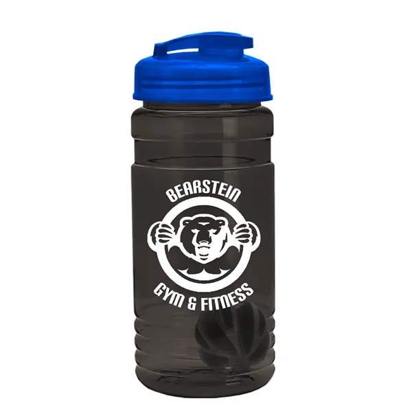 20 oz / 600ml Transparent Shaker Bottle with Mixing Ball and... from ASI 40480 Koozie Group