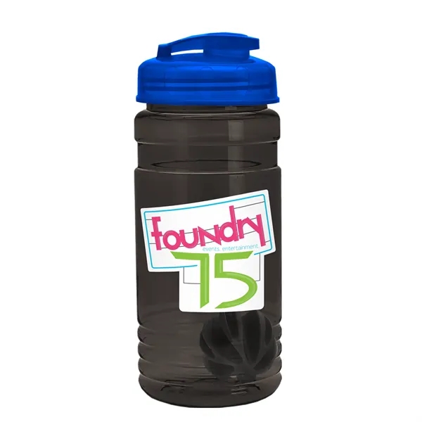 20 oz / 600ml Transparent Shaker Bottle with Mixing Ball and... from ASI 40480 Koozie Group