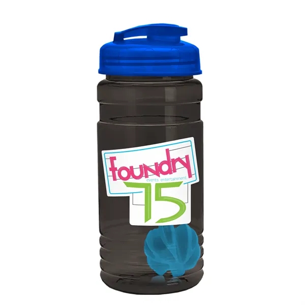 20 oz / 600ml Transparent Shaker Bottle with Mixing Ball and... from ASI 40480 Koozie Group