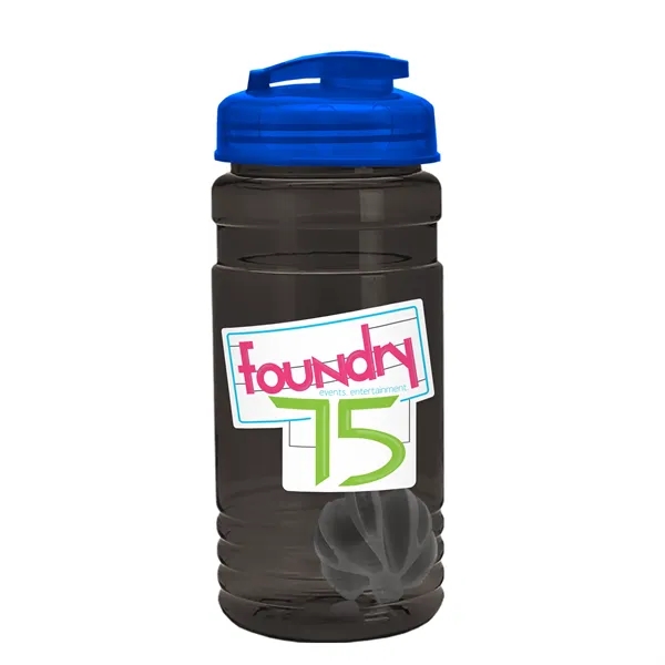 20 oz / 600ml Transparent Shaker Bottle with Mixing Ball and... from ASI 40480 Koozie Group