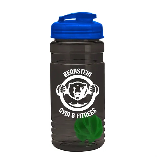 20 oz / 600ml Transparent Shaker Bottle with Mixing Ball and... from ASI 40480 Koozie Group