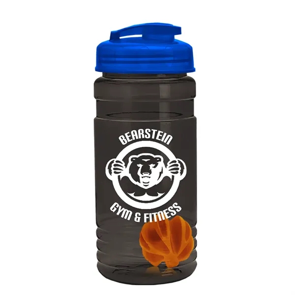 20 oz / 600ml Transparent Shaker Bottle with Mixing Ball and... from ASI 40480 Koozie Group