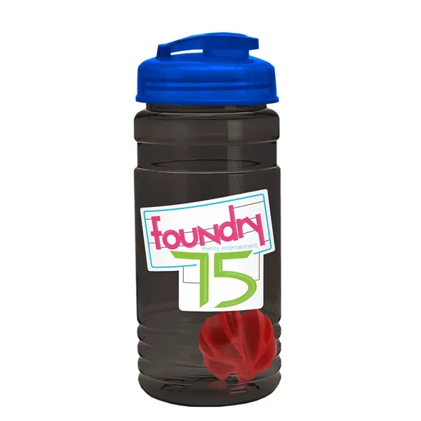 20 oz / 600ml Transparent Shaker Bottle with Mixing Ball and... from ASI 40480 Koozie Group