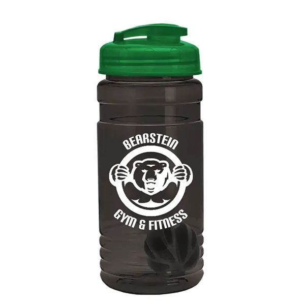 20 oz / 600ml Transparent Shaker Bottle with Mixing Ball and... from ASI 40480 Koozie Group