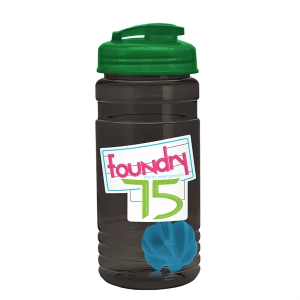 20 oz / 600ml Transparent Shaker Bottle with Mixing Ball and... from ASI 40480 Koozie Group