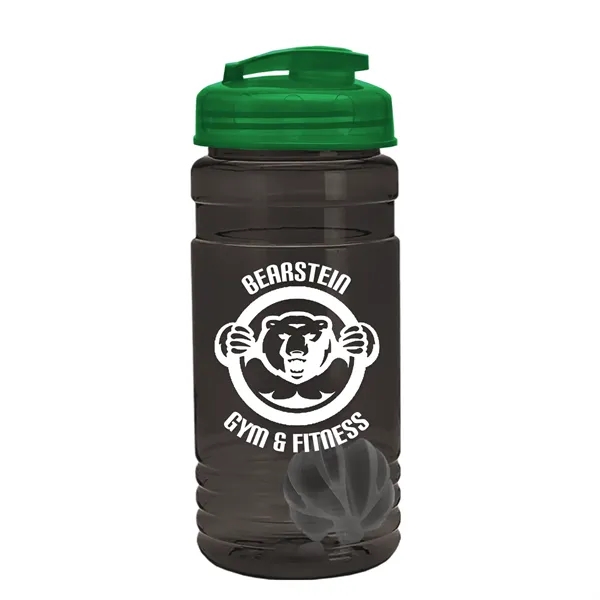 20 oz / 600ml Transparent Shaker Bottle with Mixing Ball and... from ASI 40480 Koozie Group