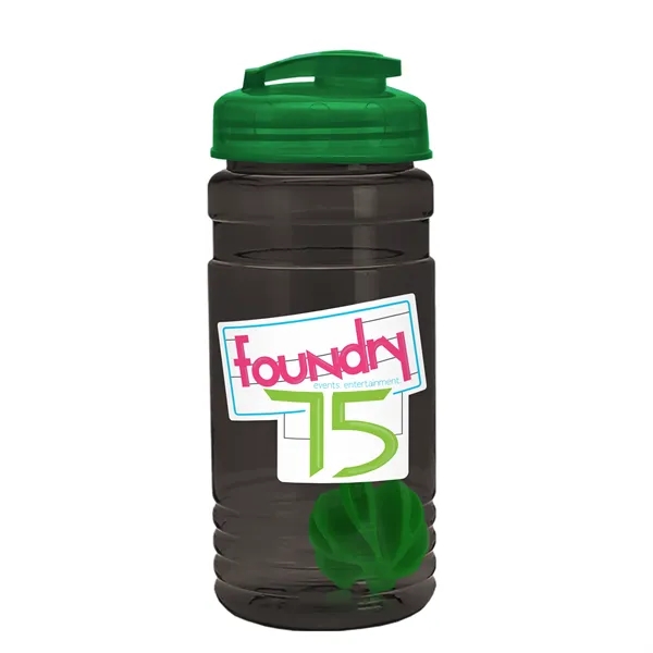 20 oz / 600ml Transparent Shaker Bottle with Mixing Ball and... from ASI 40480 Koozie Group