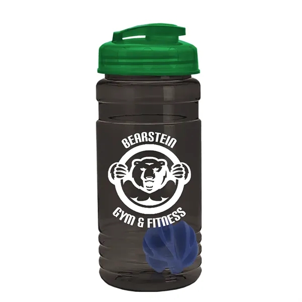 20 oz / 600ml Transparent Shaker Bottle with Mixing Ball and... from ASI 40480 Koozie Group