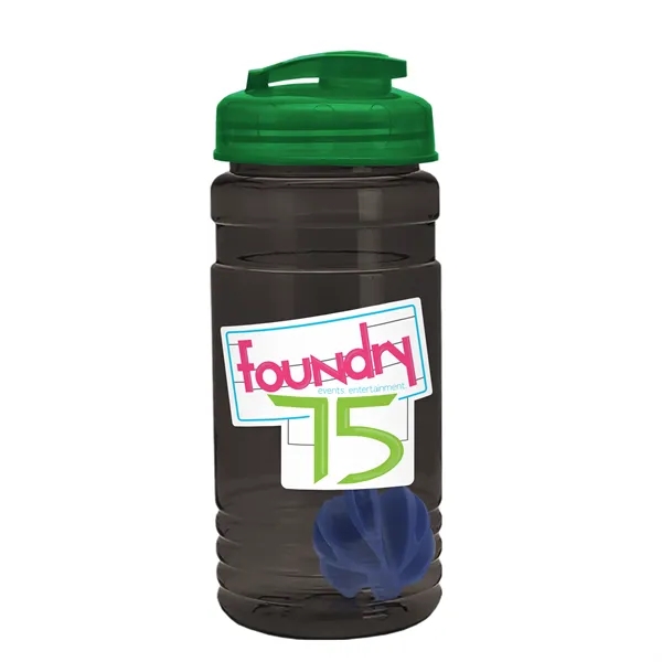20 oz / 600ml Transparent Shaker Bottle with Mixing Ball and... from ASI 40480 Koozie Group