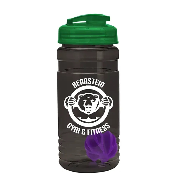 20 oz / 600ml Transparent Shaker Bottle with Mixing Ball and... from ASI 40480 Koozie Group