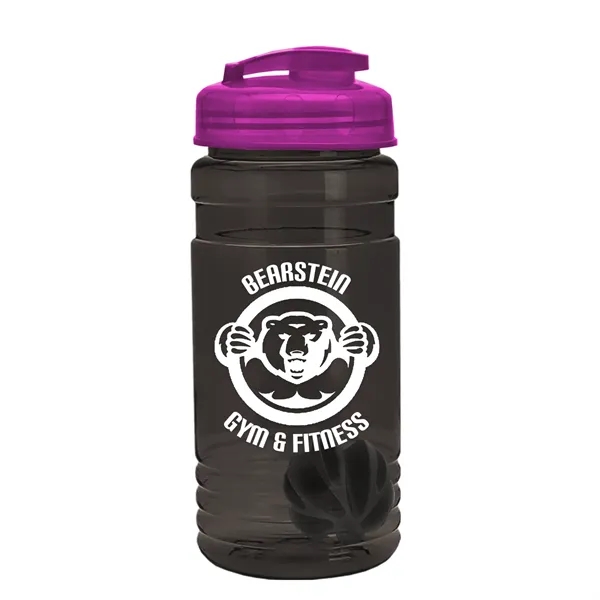 20 oz / 600ml Transparent Shaker Bottle with Mixing Ball and... from ASI 40480 Koozie Group