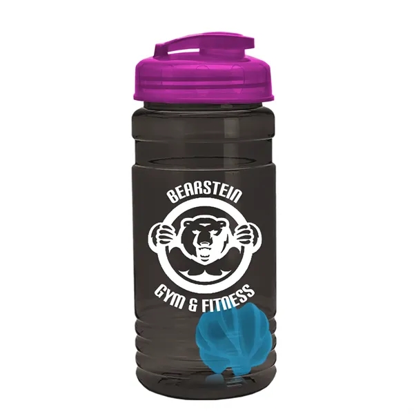 20 oz / 600ml Transparent Shaker Bottle with Mixing Ball and... from ASI 40480 Koozie Group