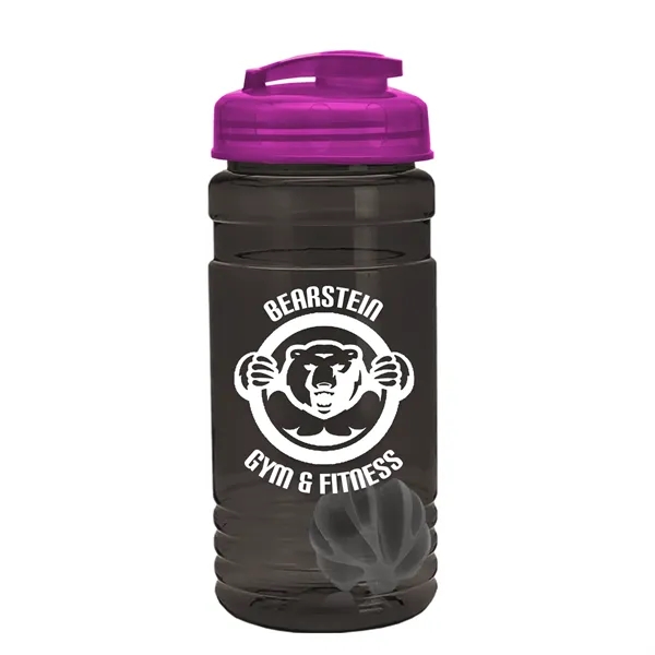20 oz / 600ml Transparent Shaker Bottle with Mixing Ball and... from ASI 40480 Koozie Group