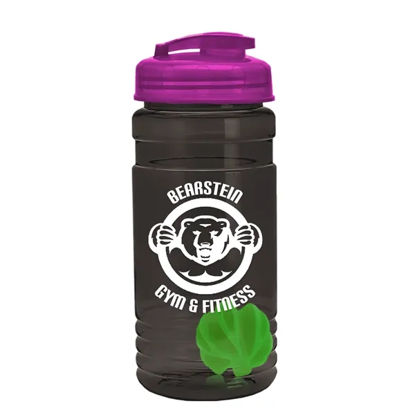 20 oz / 600ml Transparent Shaker Bottle with Mixing Ball and... from ASI 40480 Koozie Group