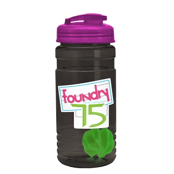 20 oz / 600ml Transparent Shaker Bottle with Mixing Ball and... from ASI 40480 Koozie Group