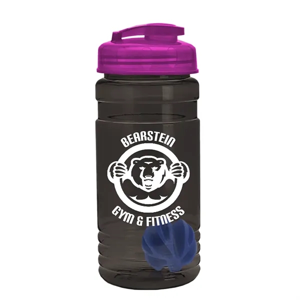 20 oz / 600ml Transparent Shaker Bottle with Mixing Ball and... from ASI 40480 Koozie Group