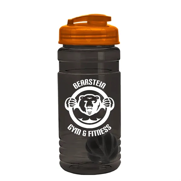 20 oz / 600ml Transparent Shaker Bottle with Mixing Ball and... from ASI 40480 Koozie Group