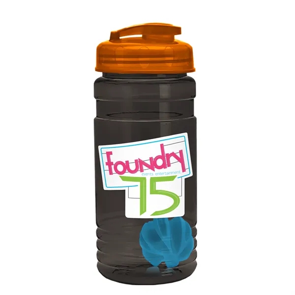 20 oz / 600ml Transparent Shaker Bottle with Mixing Ball and... from ASI 40480 Koozie Group
