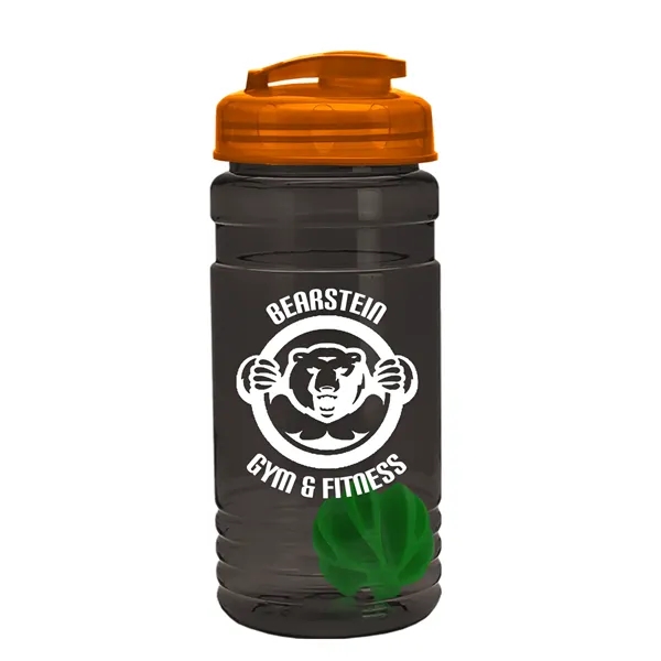 20 oz / 600ml Transparent Shaker Bottle with Mixing Ball and... from ASI 40480 Koozie Group