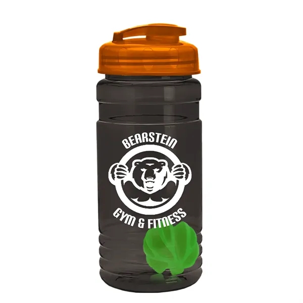 20 oz / 600ml Transparent Shaker Bottle with Mixing Ball and... from ASI 40480 Koozie Group