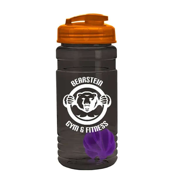 20 oz / 600ml Transparent Shaker Bottle with Mixing Ball and... from ASI 40480 Koozie Group
