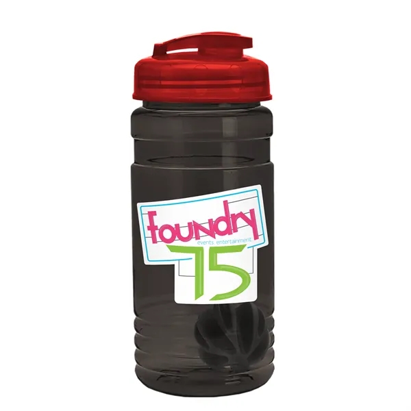 20 oz / 600ml Transparent Shaker Bottle with Mixing Ball and... from ASI 40480 Koozie Group