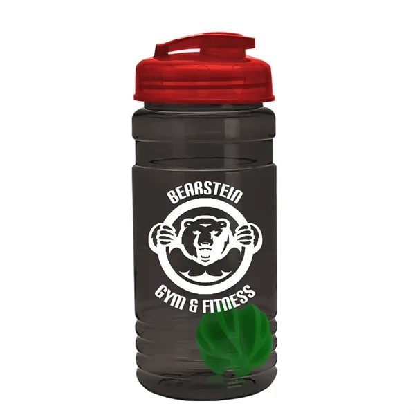 20 oz / 600ml Transparent Shaker Bottle with Mixing Ball and... from ASI 40480 Koozie Group