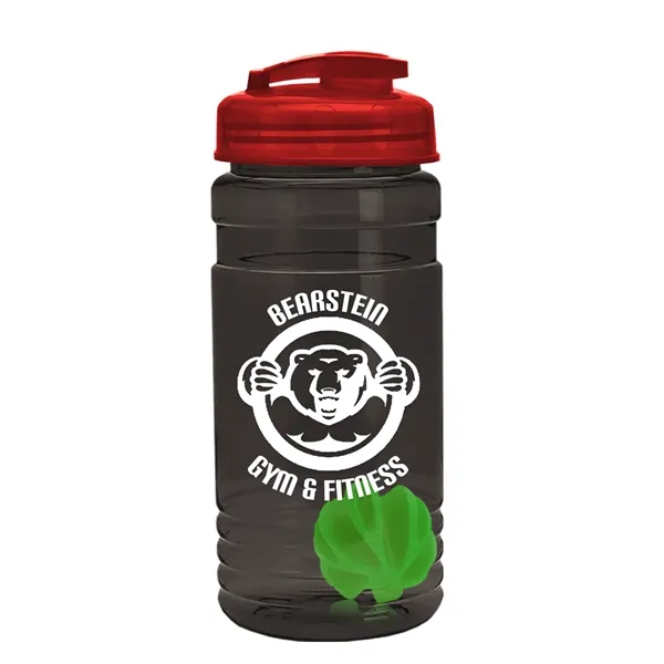 20 oz / 600ml Transparent Shaker Bottle with Mixing Ball and... from ASI 40480 Koozie Group