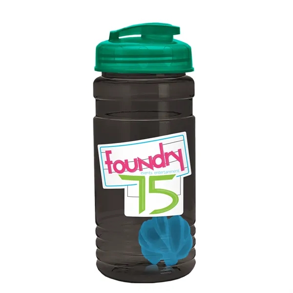 20 oz / 600ml Transparent Shaker Bottle with Mixing Ball and... from ASI 40480 Koozie Group