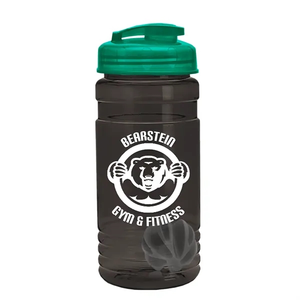20 oz / 600ml Transparent Shaker Bottle with Mixing Ball and... from ASI 40480 Koozie Group
