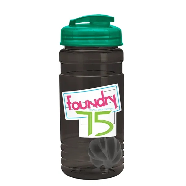 20 oz / 600ml Transparent Shaker Bottle with Mixing Ball and... from ASI 40480 Koozie Group