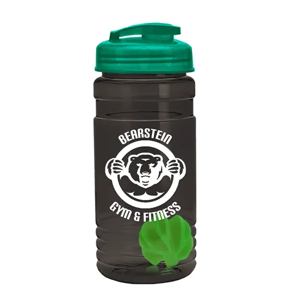 20 oz / 600ml Transparent Shaker Bottle with Mixing Ball and... from ASI 40480 Koozie Group