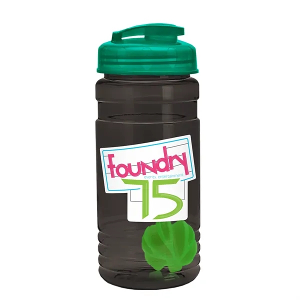 20 oz / 600ml Transparent Shaker Bottle with Mixing Ball and... from ASI 40480 Koozie Group