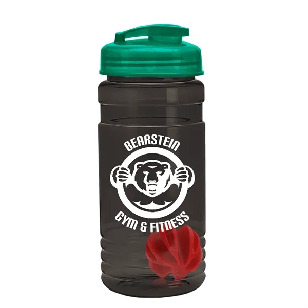 20 oz / 600ml Transparent Shaker Bottle with Mixing Ball and... from ASI 40480 Koozie Group
